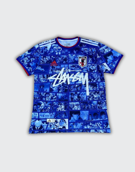 JAPAN X ANIME JERSEY - BLUE
