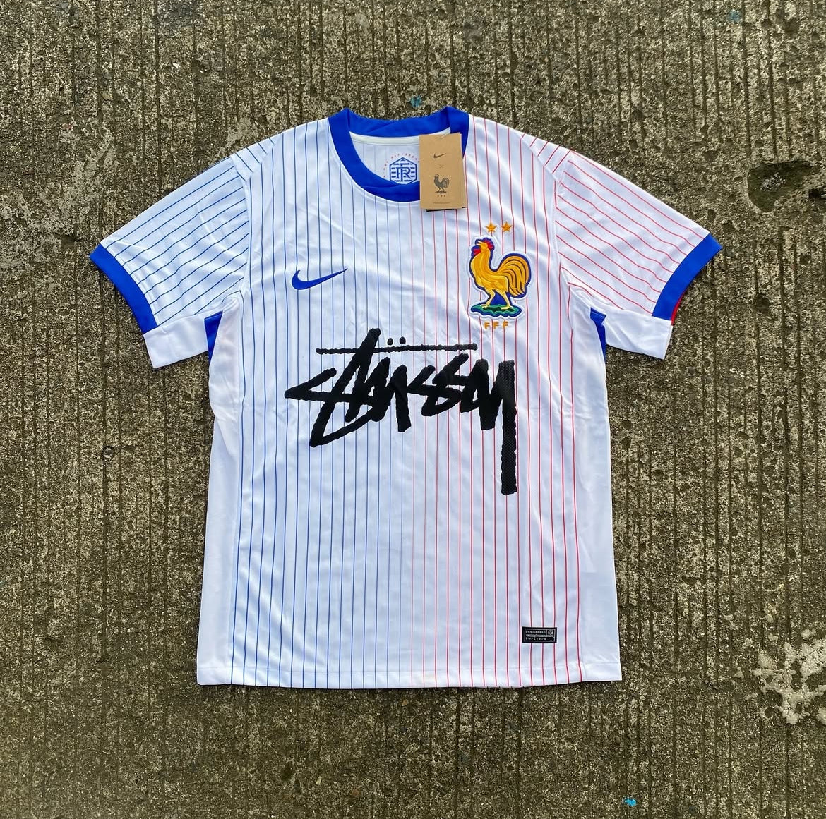 FRANCE X AWAY JERSEY - WHITE 25'