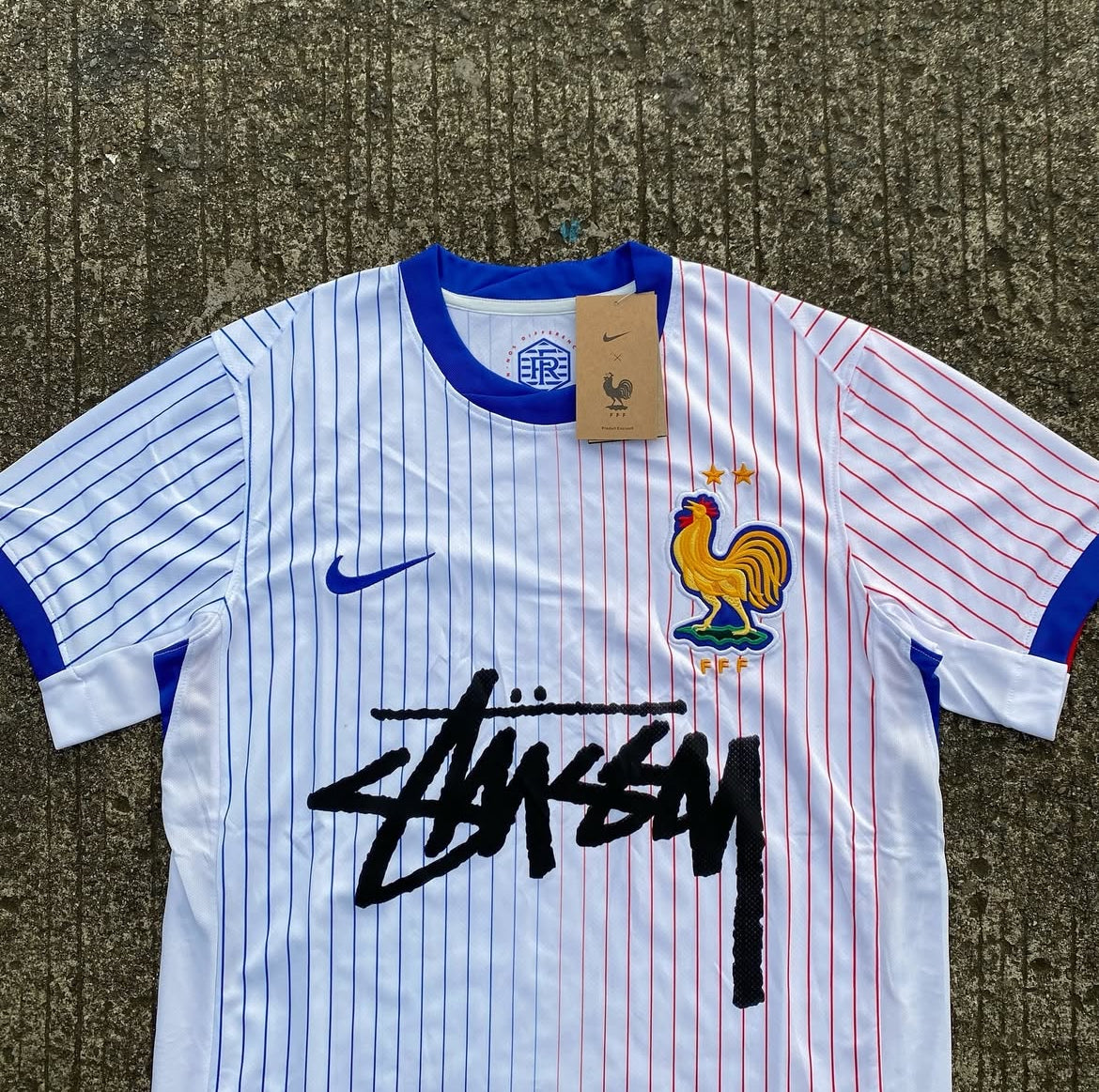 FRANCE X AWAY JERSEY - WHITE 25'