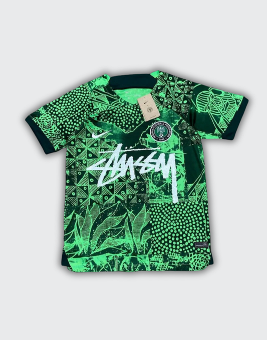 ナイジェリア X ステューシー ジャージ - グリーン