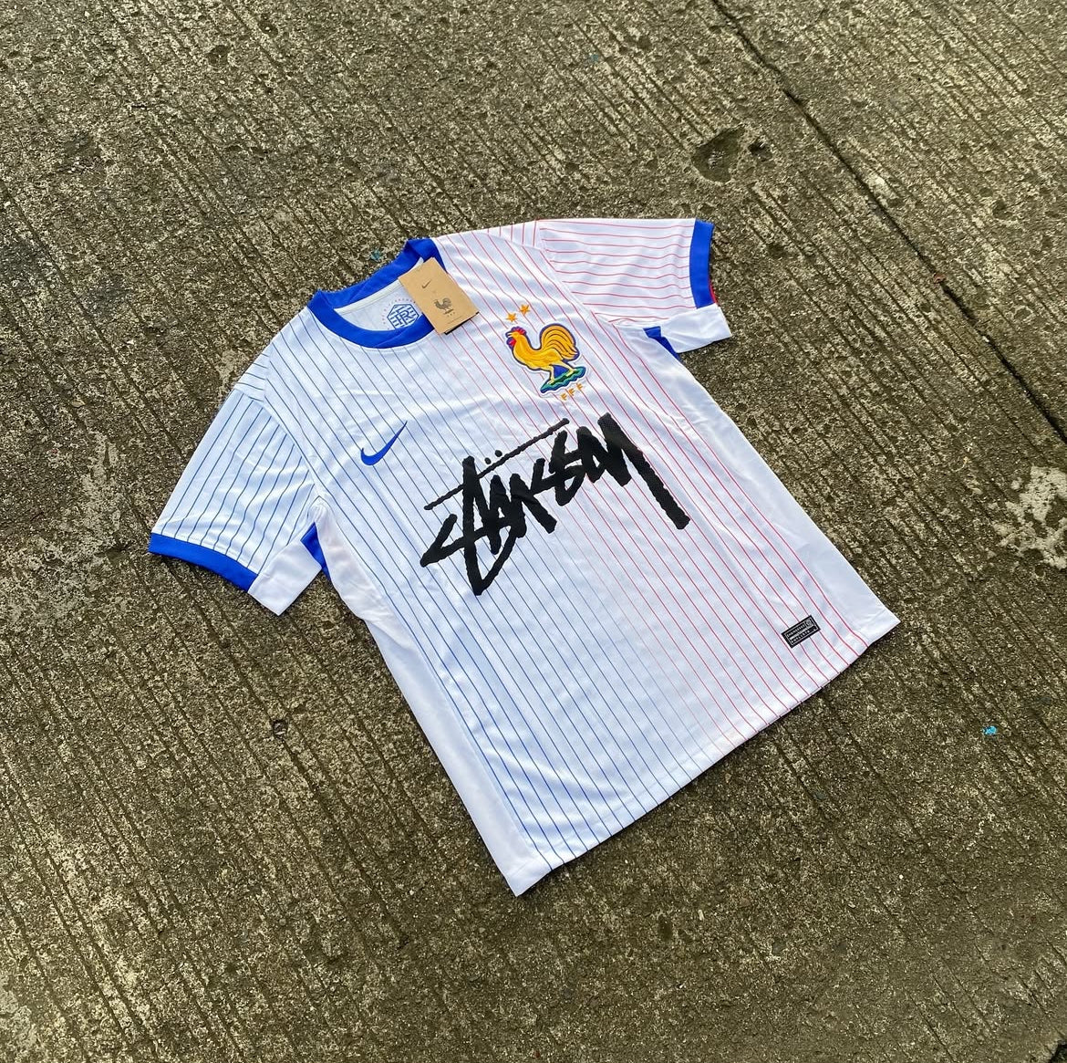FRANCE X AWAY JERSEY - WHITE 25'