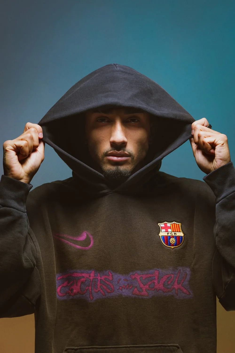 FC BARCELONA x TRAVIS SCOTT HOODIE