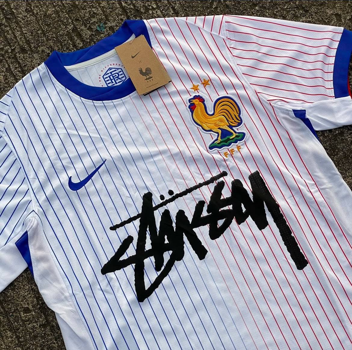 FRANCE X AWAY JERSEY - WHITE 25'