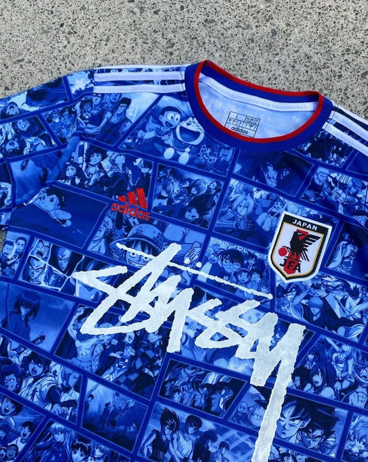 JAPAN X ANIME JERSEY - BLUE