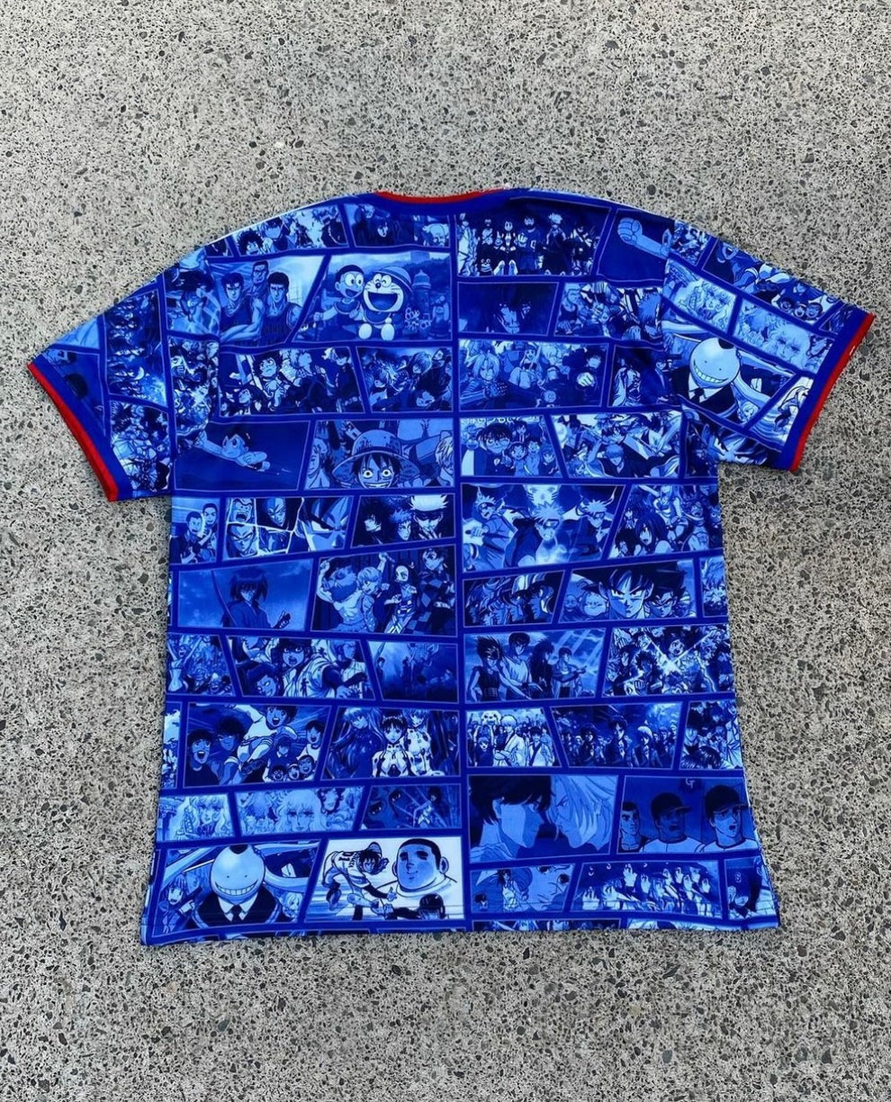 JAPAN X ANIME JERSEY - BLUE