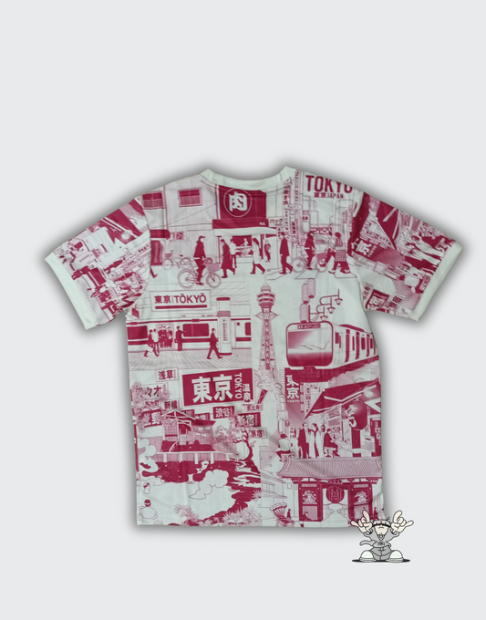 JAPAN X SPECIAL JERSEY - RED TOKYO