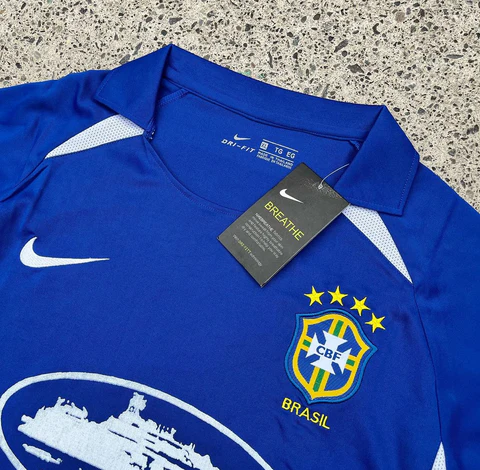 BRAZIL X AWAY JERSEY - BLUE 02'