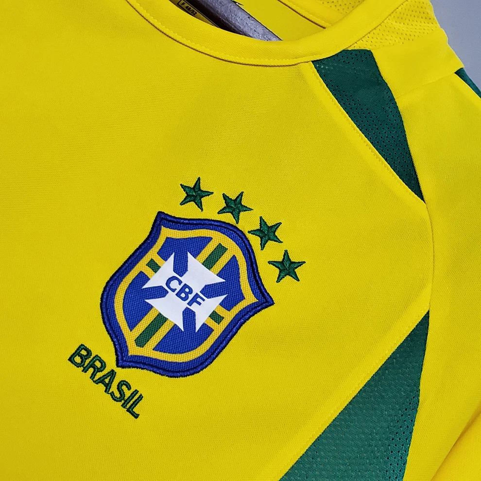 BRAZIL X HOME JERSEY - YELLOW 03'